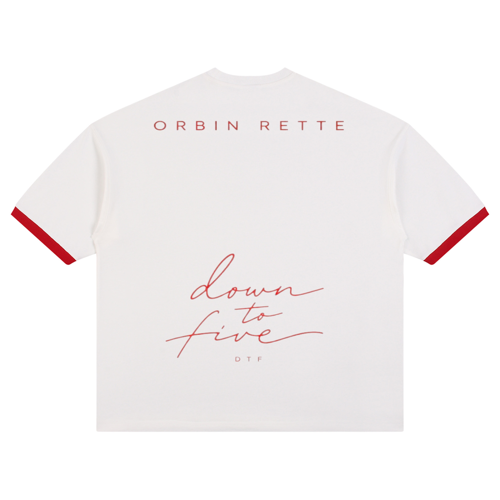 Color Block Drop Shoulder T-Shirt