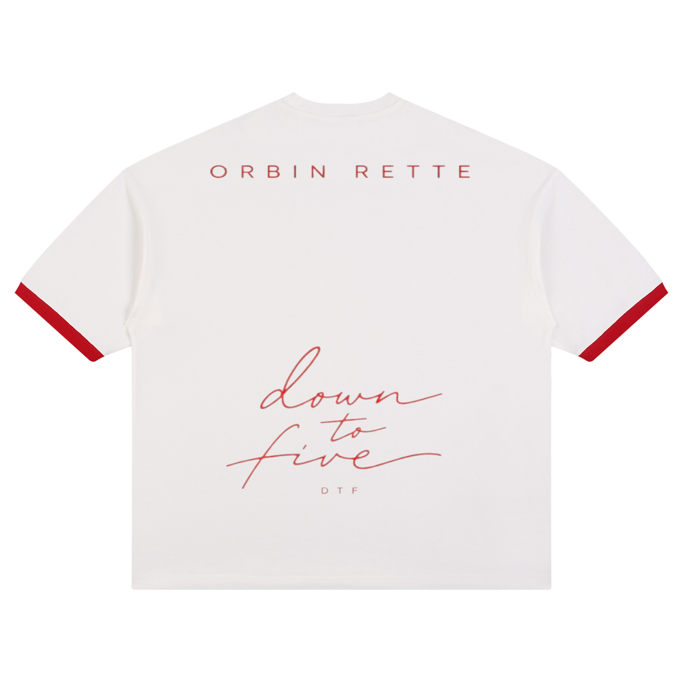 Color Block Drop Shoulder T-Shirt