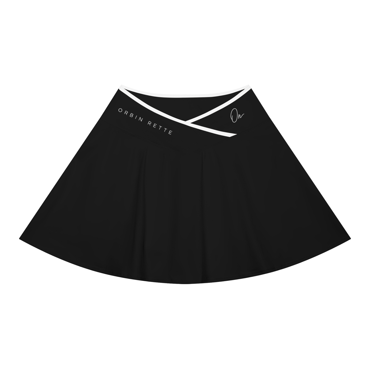 Color Block A-Line Skirt