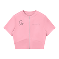 Paneling Full Zip T-Shirt