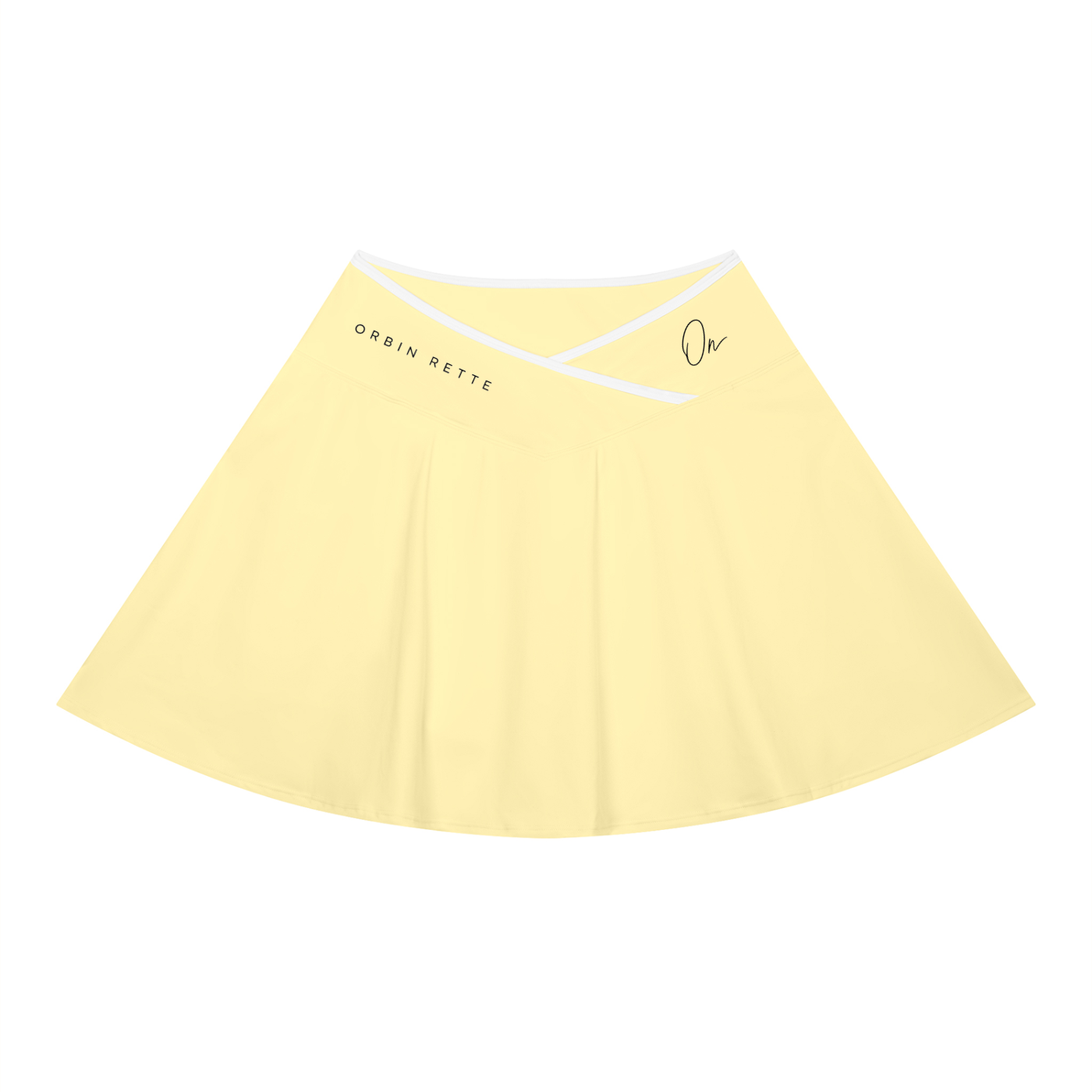 Color Block A-Line Skirt